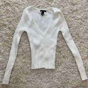 Button-up sweater